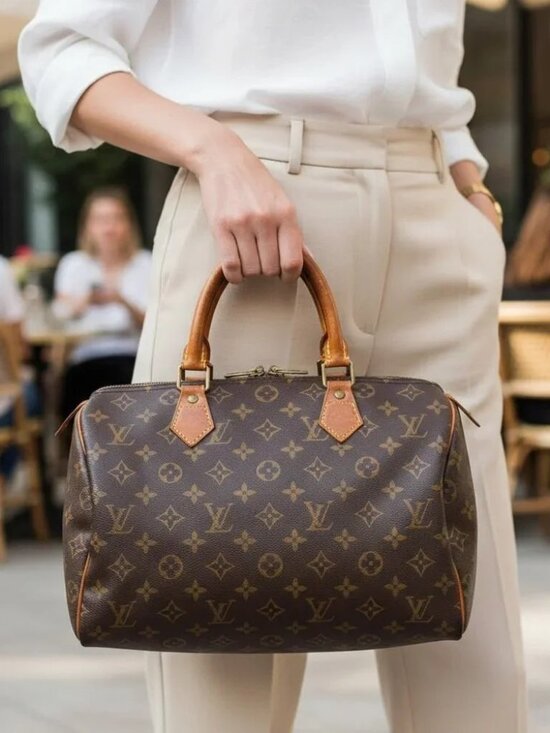 Louis Vuitton Handbags - authentic Louis Vuitton Hand Bag Speedy 30 tote bag